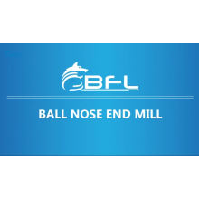 BFL CNC Ballnose Schaftfräser für Metallschneiden, Metallbearbeitung CNC Kugelkopffräser Schaftfräser